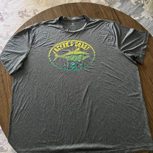 Ocean coast polyester shirt size 2XL - Picture 1 of 3